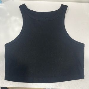 Wild Fable Cropped Tank Black Size S